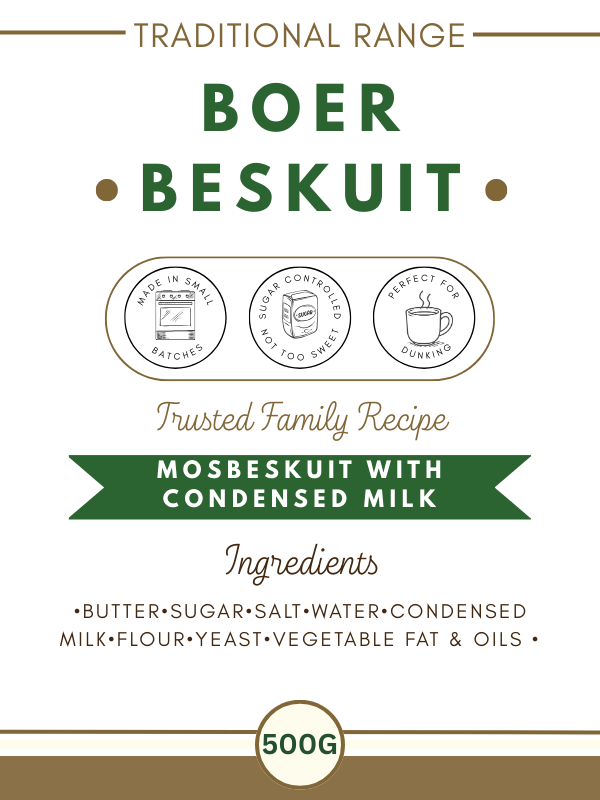 Boer Beskuit (Mosbeskuit)