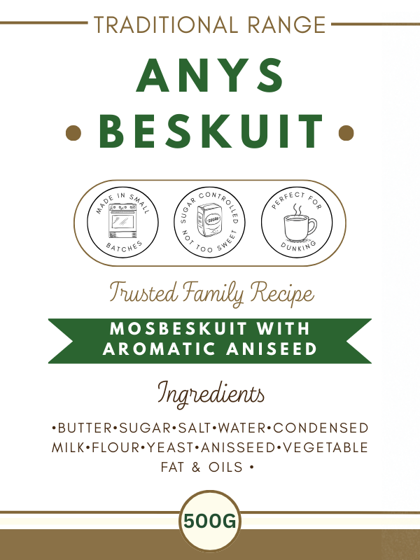 Aniseed Rusks (Anys Mosbeskuit)