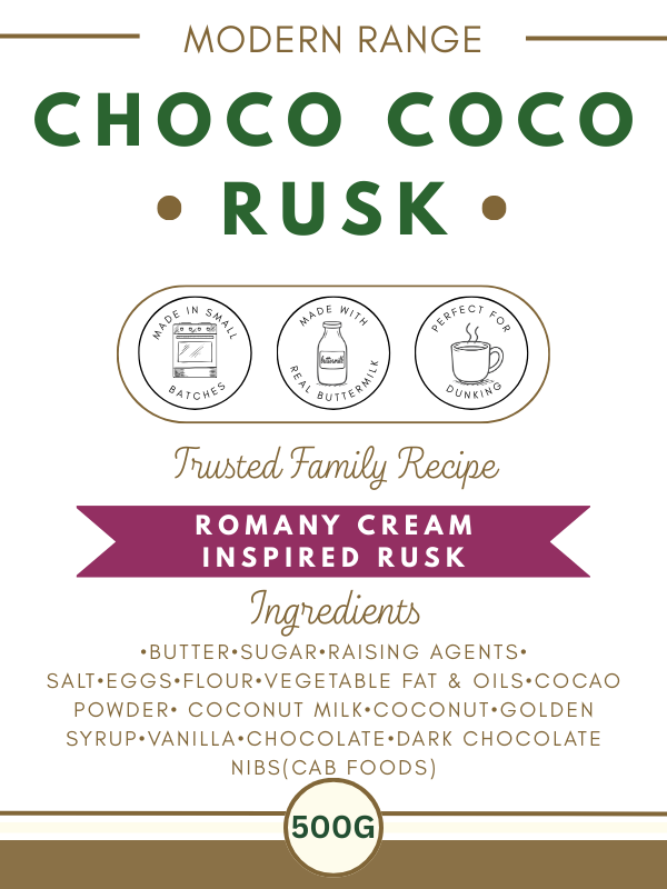 Choco Coco Rusks