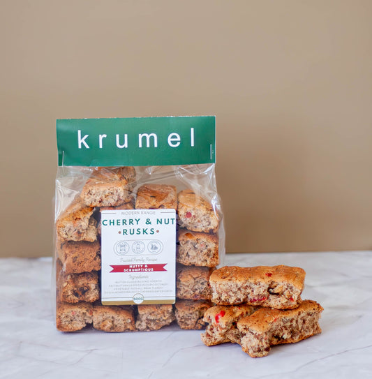 Cherry, Bran & Nut Rusks